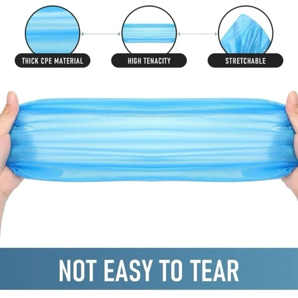 Shoe Covers Disposable Non Slip - Pack of 100 (50 Pairs), Premium Waterproof and